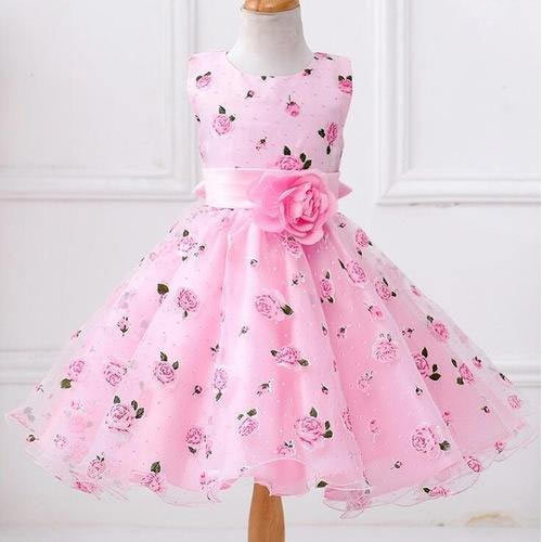 Baby pink frock 2023